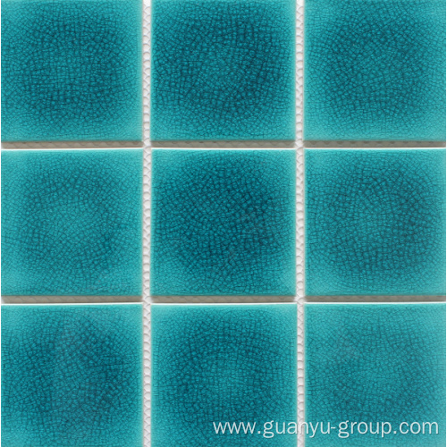 Porcelain Glazed Split Swimming Pool Series Mosaic Tile